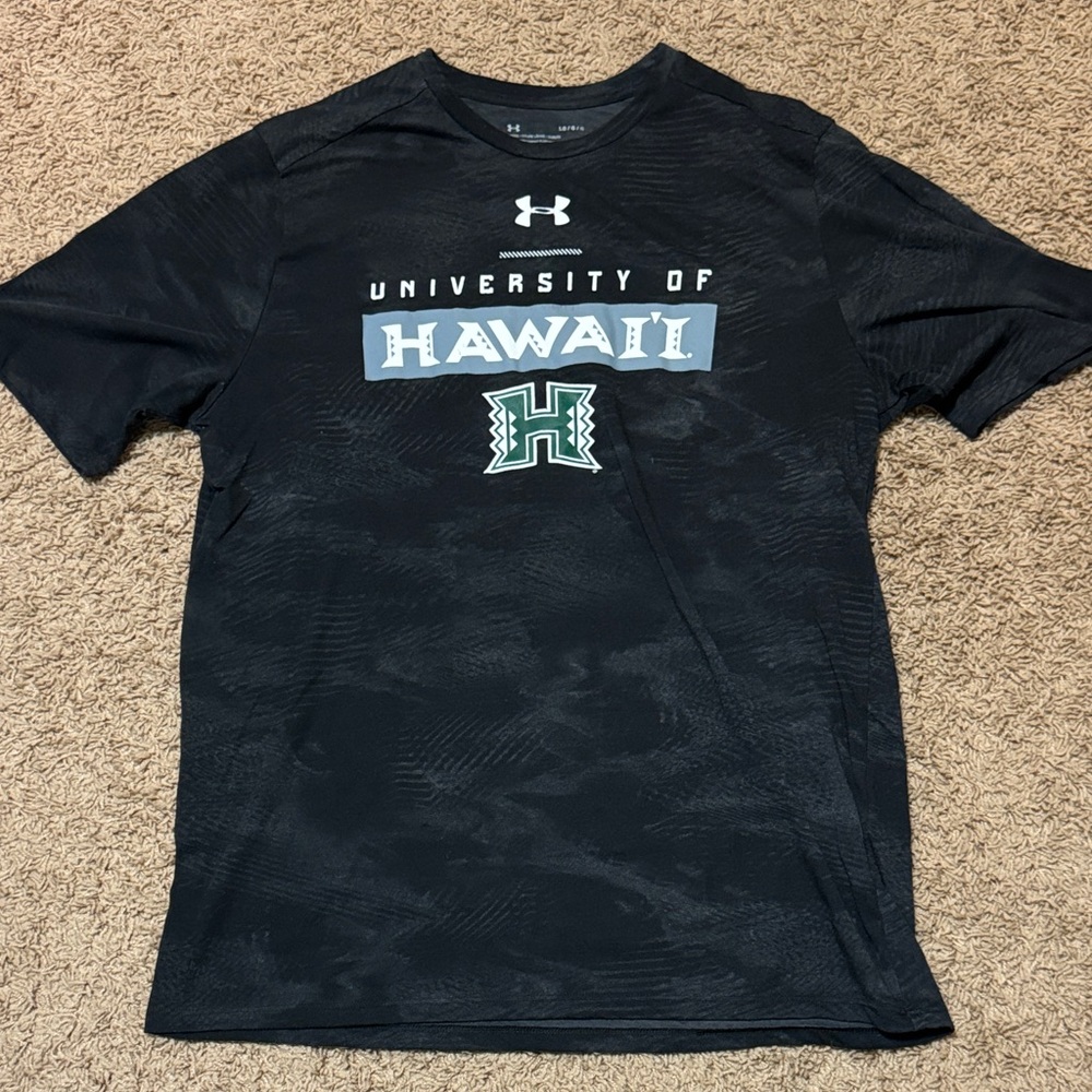 Under Armour Black Hawaii Short Sleeve Tee